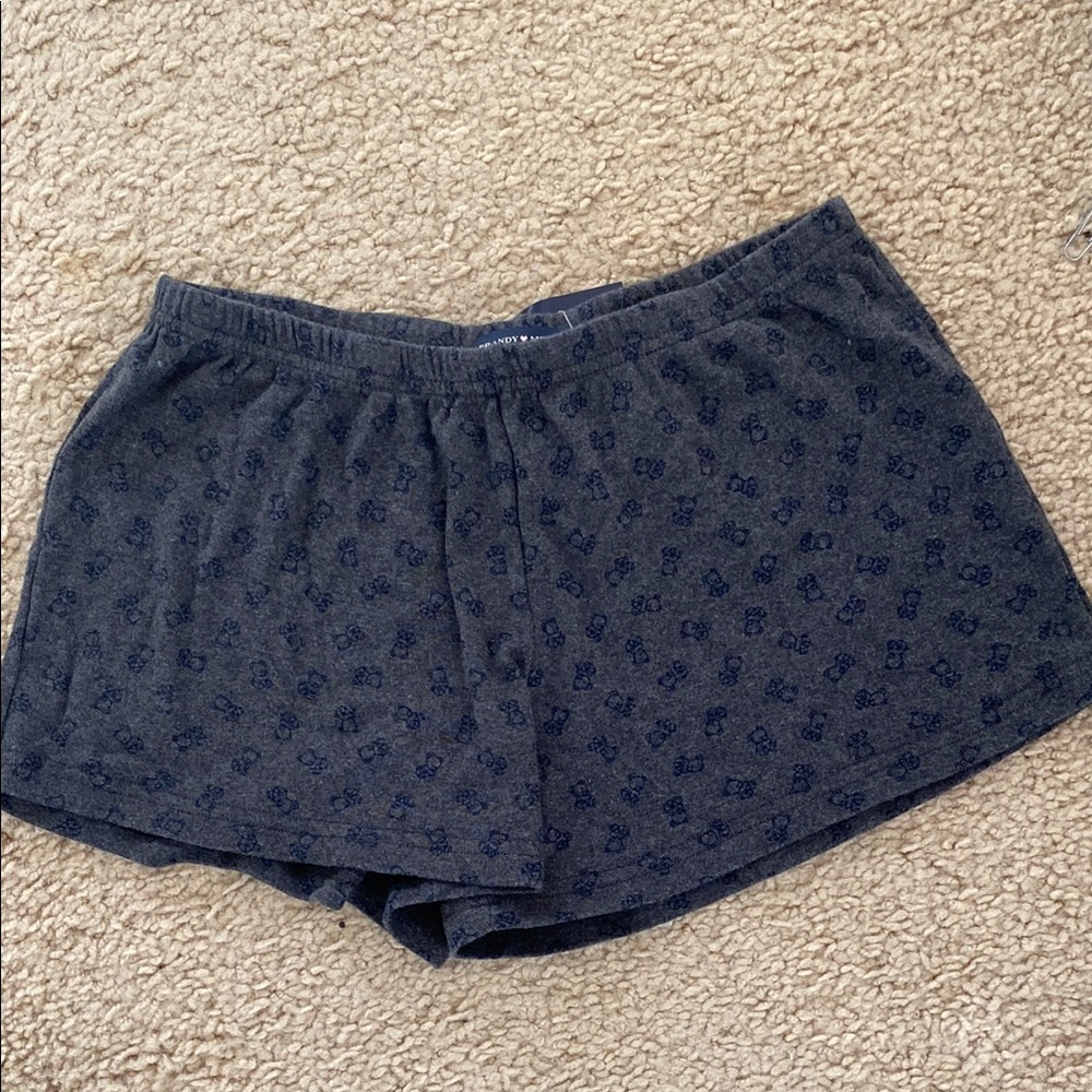 Brandy melville emery teddy bear shorts
